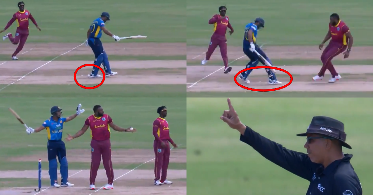 Danushka Gunathilaka, Kieron Pollard, Dhanushka Gunathilaka, Obstruction of the field