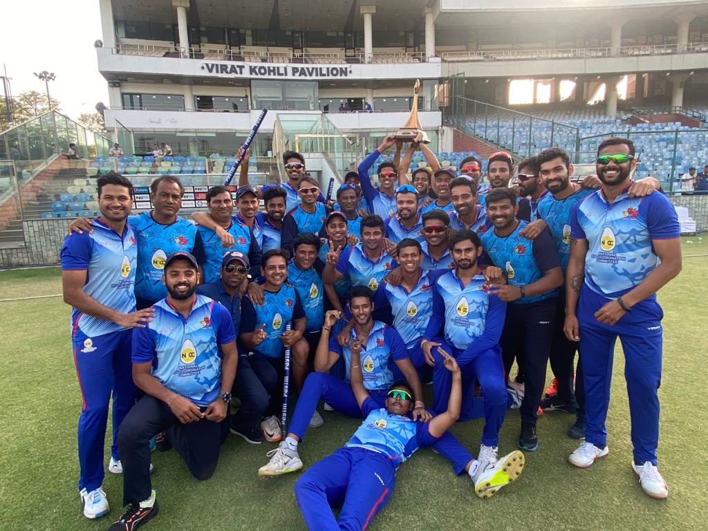 2021 Vijay Hazare Trophy Champions Mumbai