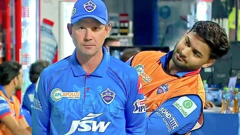 Rishabh Pant, Ricky Ponting