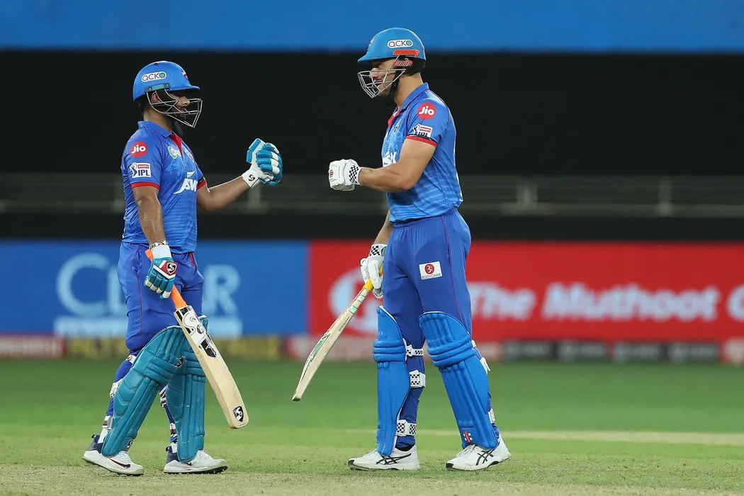 Rishabh Pant and Marcus Stoinis