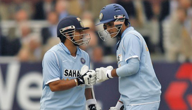 Sachin Tendulkar-Sourav Ganguly (Photo-Getty)