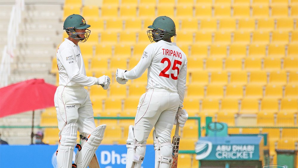 Sean Williams, Donald Tiripano, Afghanistan, Zimbabwe, 2nd Test, Day 4