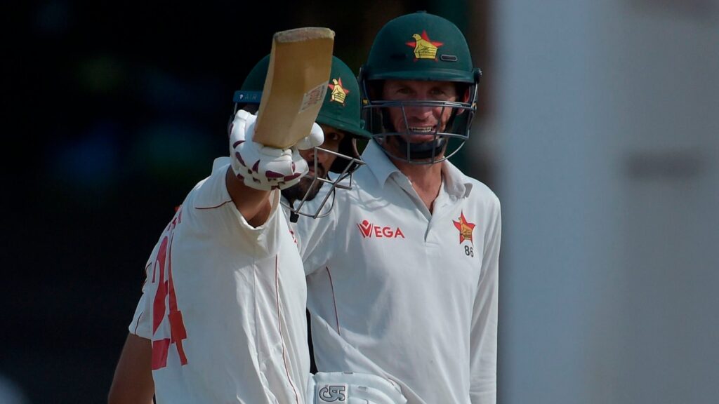 Afghanistan, Zimbabwe 2021, 1st Test, Day 1, Sean Williams, Blessing Muzarabani