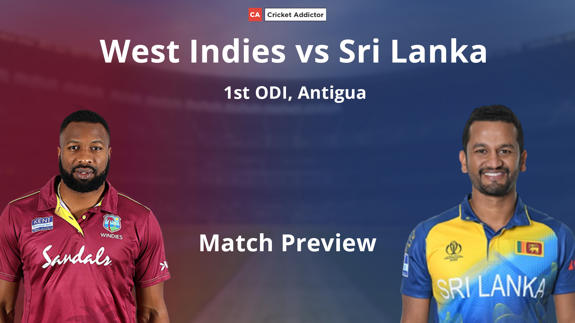 West Indies vs Sri Lanka 2021, 1st ODI: Match Preview And Prediction