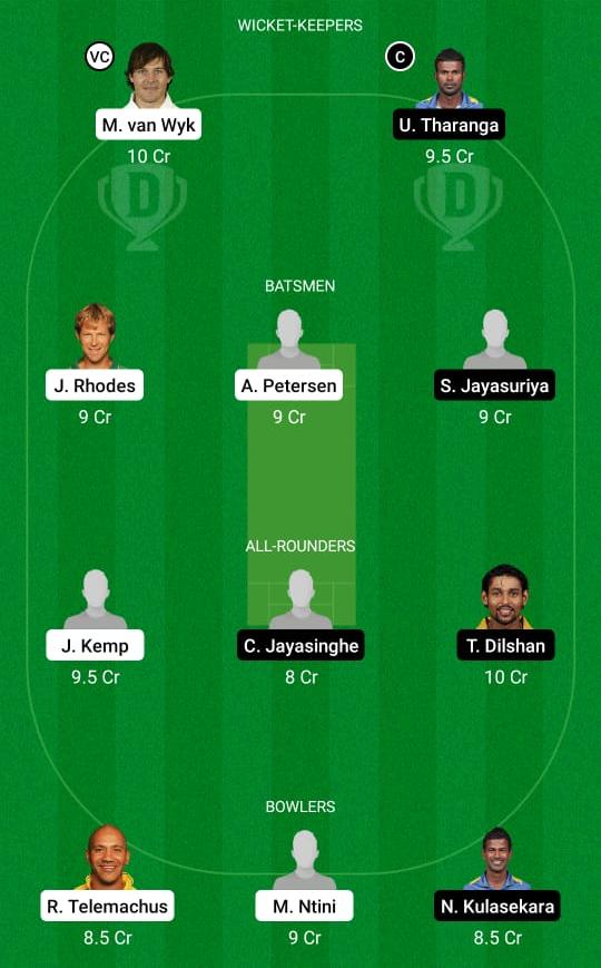 Sa L Vs Sl L Dream11 Prediction Fantasy Cricket Tips Playing Xi Pitch Report Dream11 Team Injury Update Road Safety T World Series