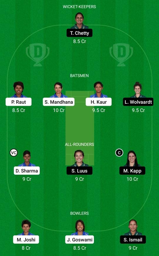 IN-W vs SA-W Dream11 Prediction, Fantasy Cricket Tips, Playing XI, Pitch Report, Dream11 Team, Injury Update – South Africa Women’s Tour of India 2 India Women vs South Africa Women Dream11 Prediction Fantasy Cricket Tips Dream11 Team