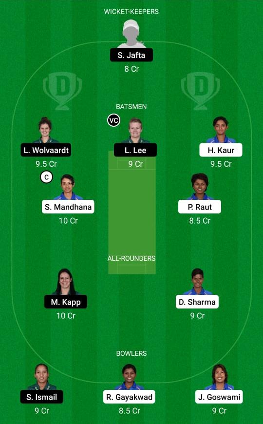 IN-W vs SA-W Dream11 Prediction, Fantasy Cricket Tips, Playing XI, Pitch Report, Dream11 Team, Injury Update – South Africa Women’s Tour of India 1 India Women vs South Africa Women Dream11 Prediction Fantasy Cricket Tips Dream11 Team