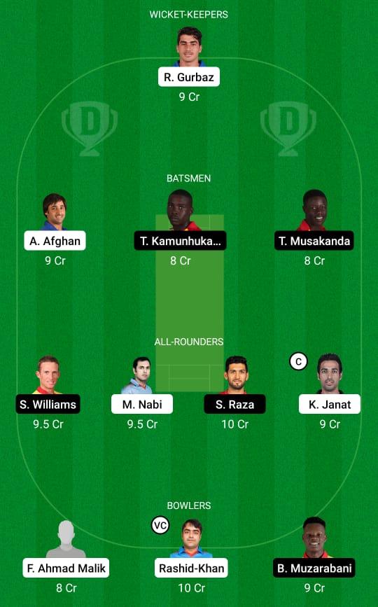 AFG vs ZIM 2nd T20I Dream11 Prediction, Fantasy Cricket Tips, Playing XI, Pitch Report, Dream11 Team, Injury Update – Afghanistan and Zimbabwe Tour of UAE 2 Afghanistan vs Zimbabwe 2nd T20I Dream11 Prediction Fantasy Cricket Tips Dream11 Team