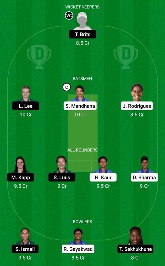 IN-W vs SA-W 1st T20I Dream11 Prediction, Fantasy Cricket Tips, Playing XI, Pitch Report, Dream11 Team, Injury Update – South Africa Women’s Tour of India 2 India Women vs South Africa Women Dream11 Prediction Fantasy Cricket Tips Dream11 Team