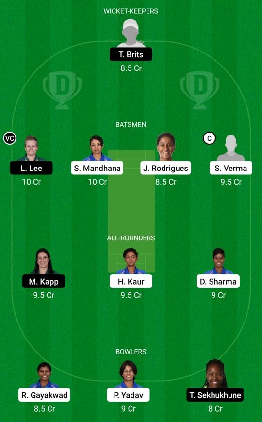 IN-W vs SA-W 1st T20I Dream11 Prediction, Fantasy Cricket Tips, Playing XI, Pitch Report, Dream11 Team, Injury Update – South Africa Women’s Tour of India 1 India Women vs South Africa Women Dream11 Prediction Fantasy Cricket Tips Dream11 Team