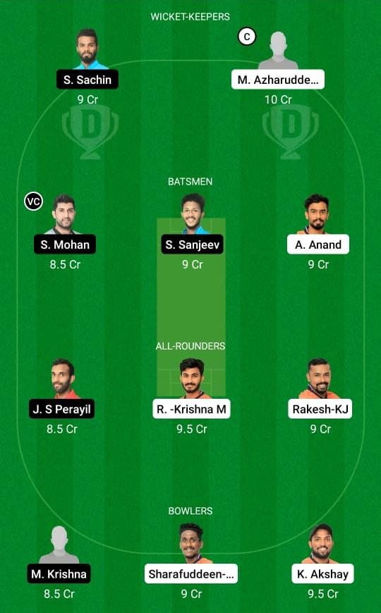 EAG vs PAN Dream11 Prediction, Fantasy Cricket Tips, Play XI, Pitch Report, Dream11 Team, Injury Update KCA Presidents Cup 2 EAG vs PAN Dream11 Prediction Fantasy Cricket Tips Dream11 Team KCA Presidents Cup