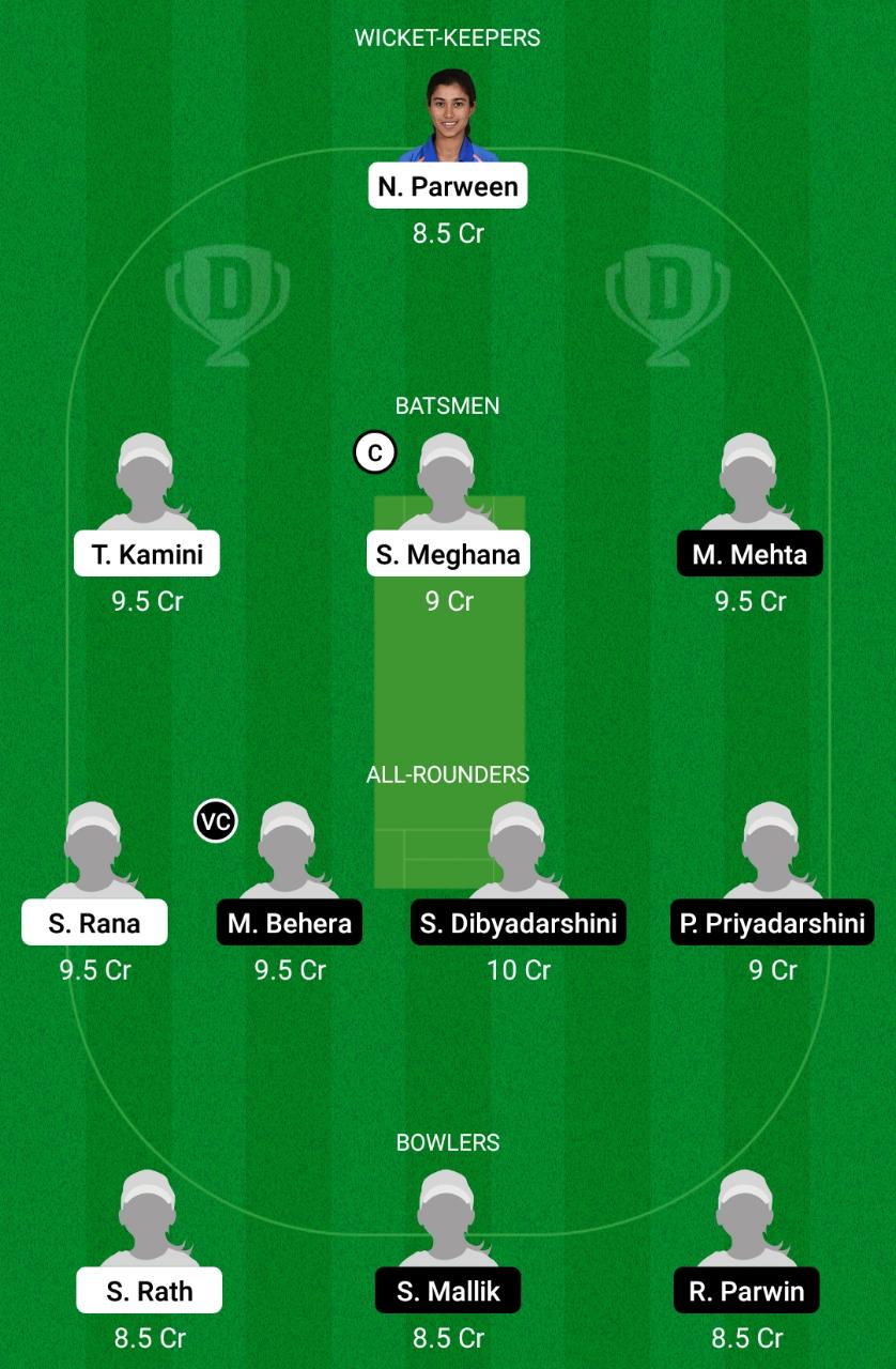 Rai W Vs Ods W Dream11 Prediction Fantasy Cricket Tips Playing Xi Pitch Report Dream11 Team Injury Update Women S Senior One Day Trophy 21