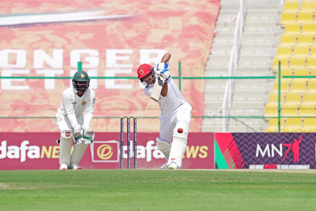 Afghanistan Vs Zimbabwe 2021, 2nd Test: Day 2 - Double-Centurion ...