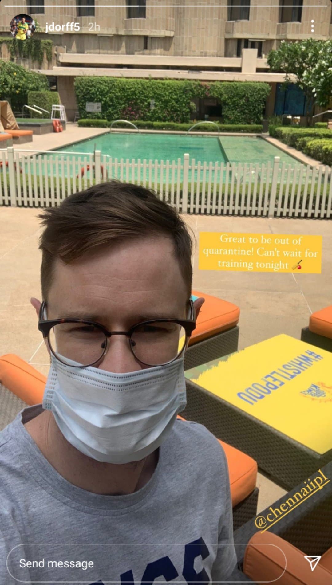 Jason Behrendorff (Photo- Instagram)