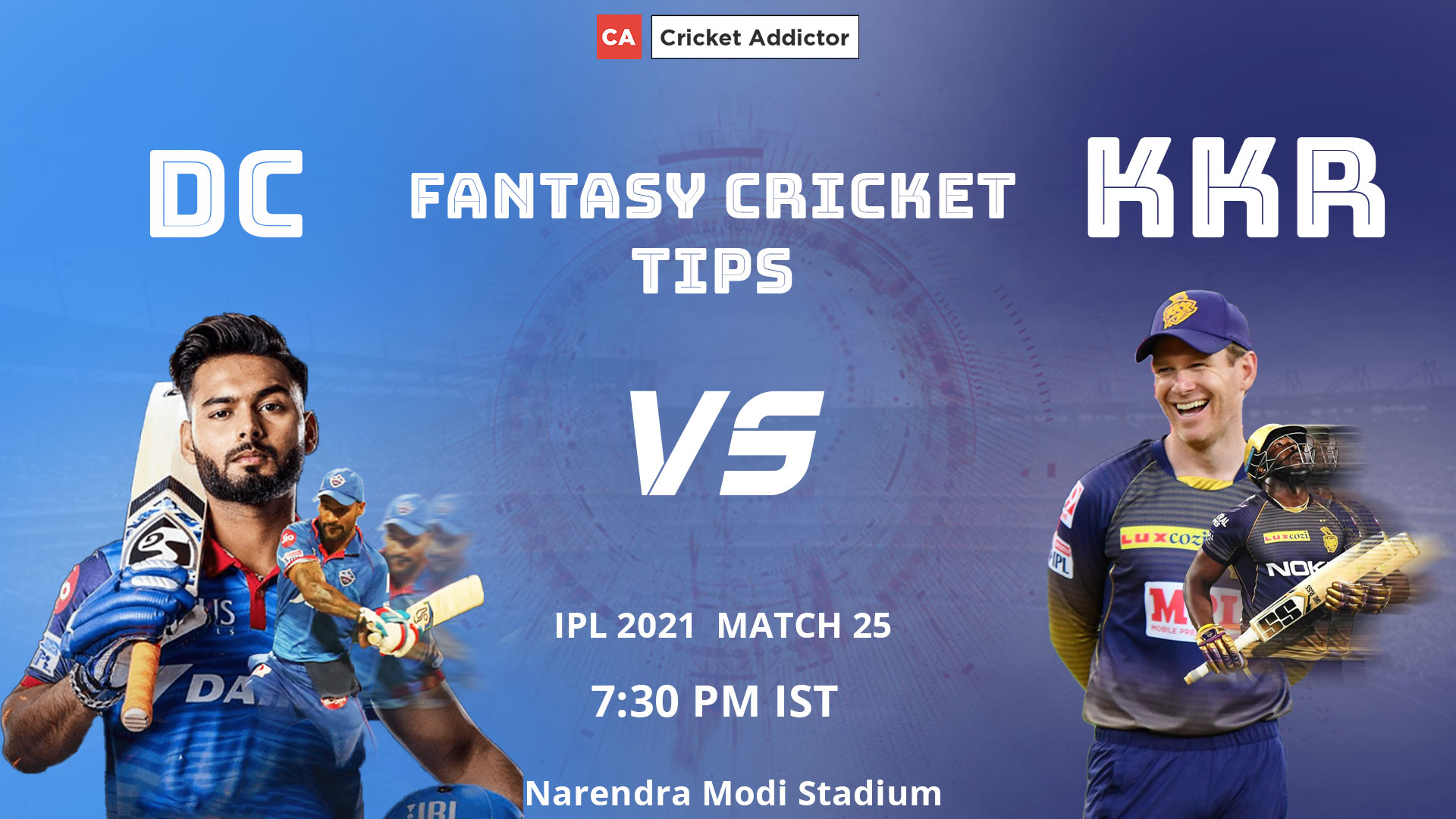 Dc Vs Kkr Dream11 Prediction Fantasy Cricket Tips Playing Xi Pitch Report Dream11 Team Injury Update Vivo Ipl 2021