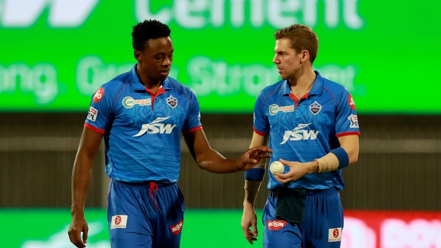 Anrich Nortje and Kagiso Rabada (Image Credit: BCCI)