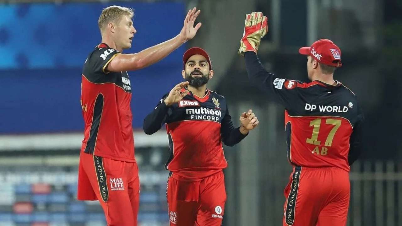 Kyle Jamieson and Virat Kohli (Photo-IPL)