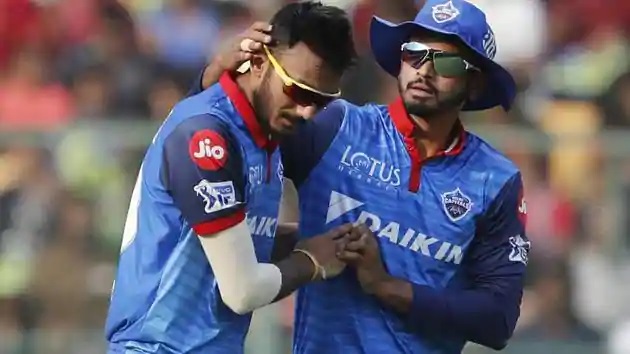 Axar Patel and Shreyas Iyer