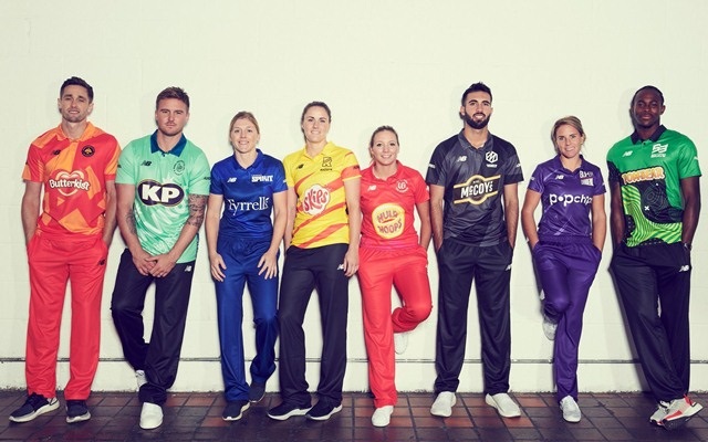 Captains of Teams in The Hundred Tournament