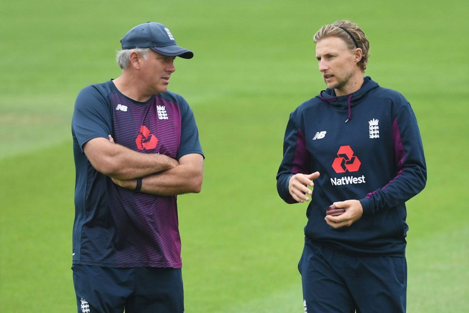 Chris Silverwood and Joe Root