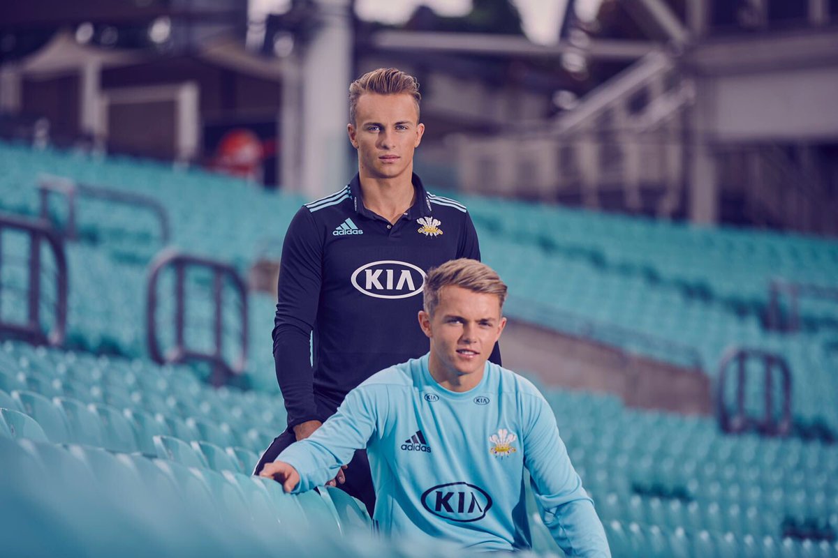 Tom and Sam Curran. (Credits: Twitter)