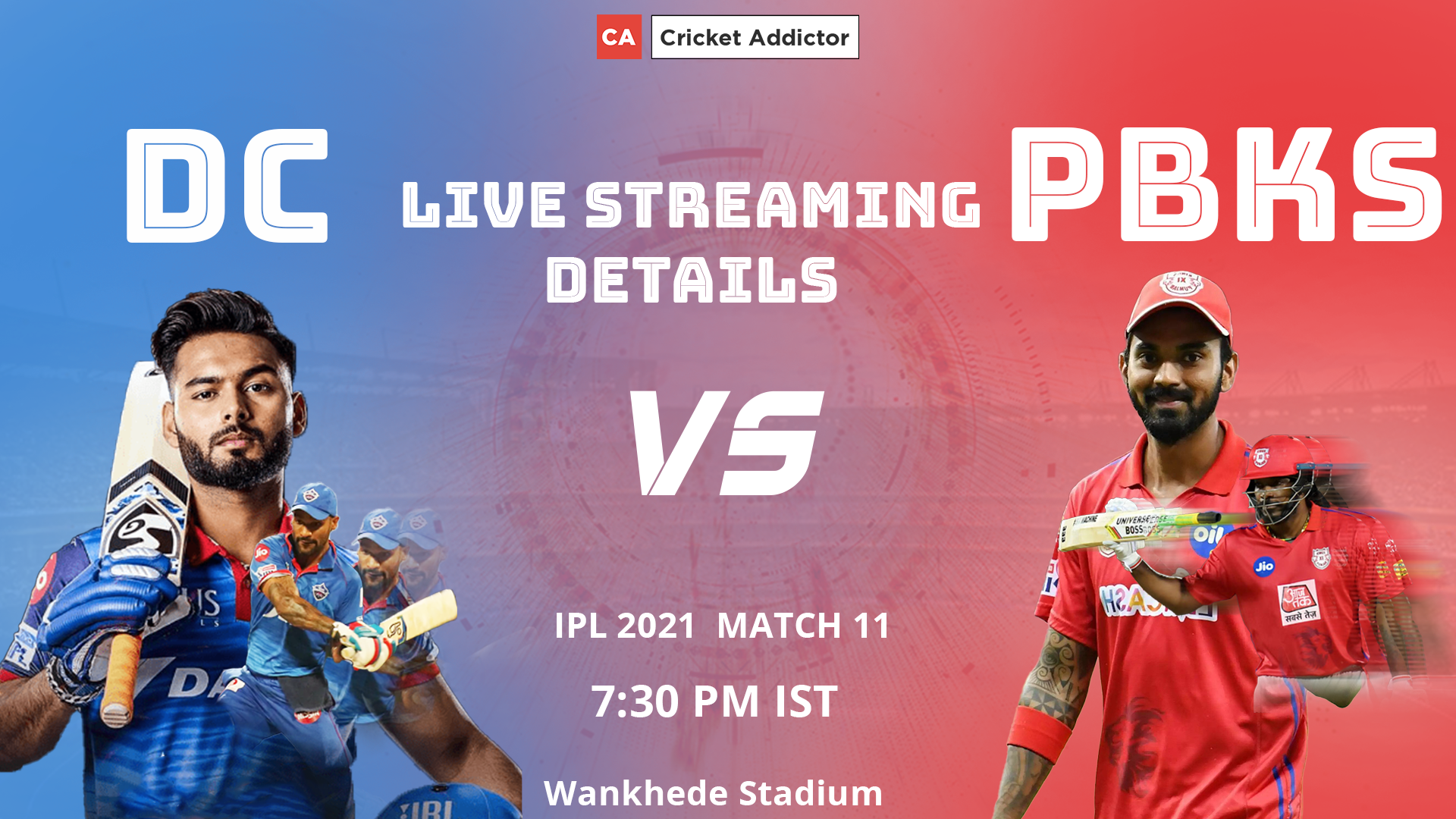 IPL 2021, Delhi Capitals, Punjab Kings, DC vs PBKS, Live Streaming, When and Where to Watch