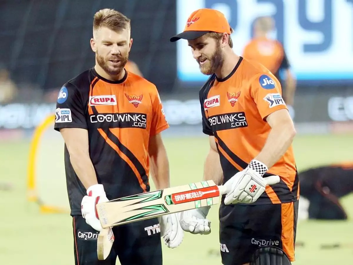 David Warner and Kane Williamson