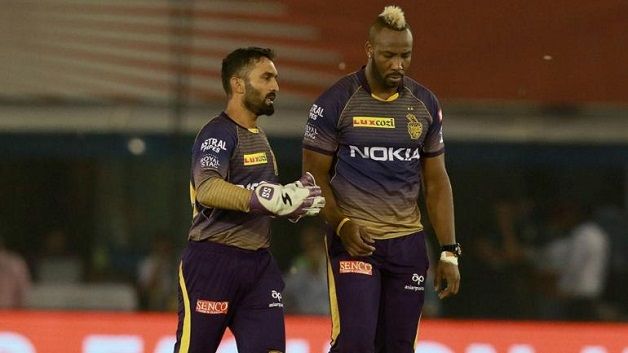 Dinesh Karthik, Andre Russell