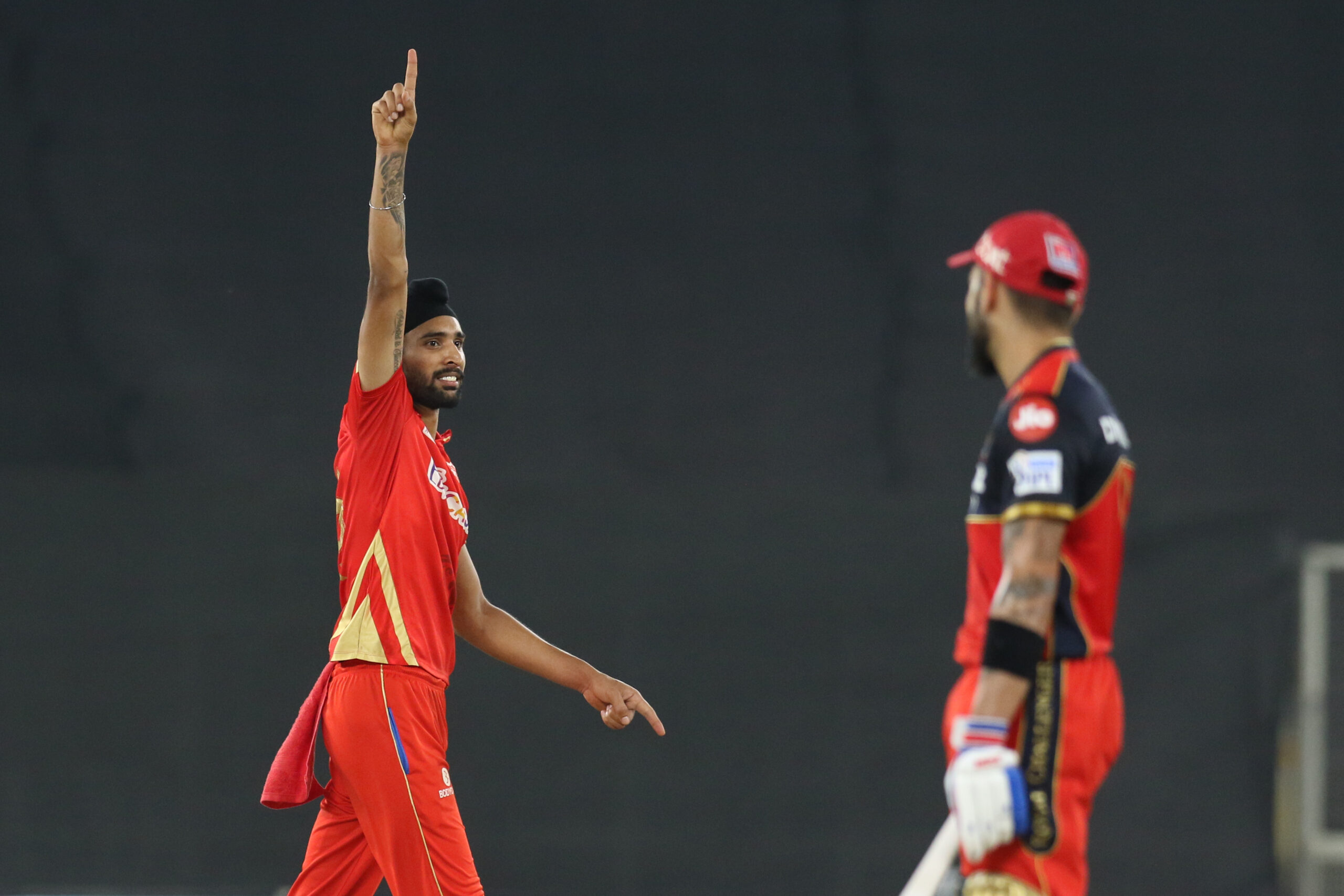 Virat Kohli, Harpreet Brar, Royal Challengers Bangalore, Punjab Kings, IPL 2021