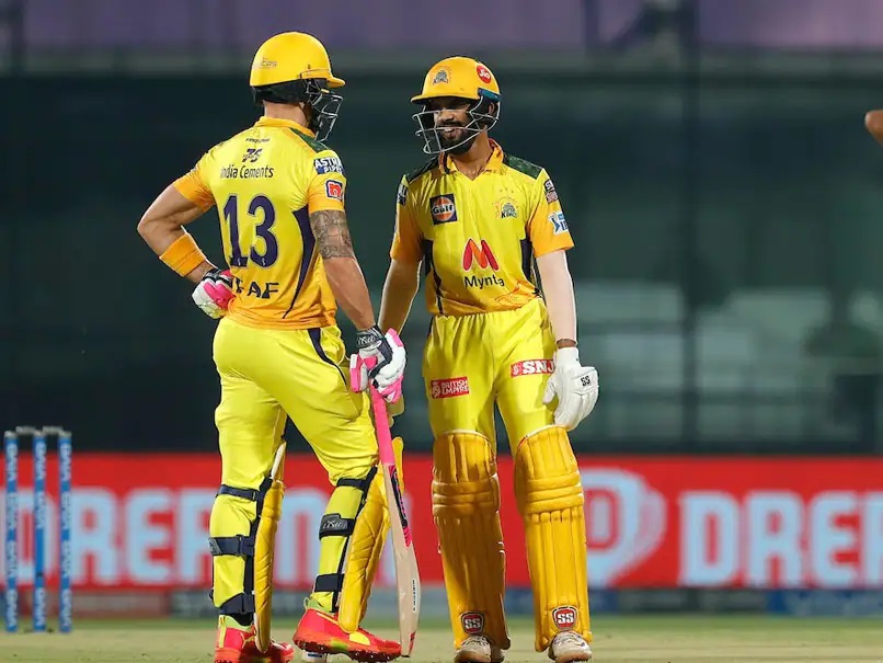 Faf du Plessis and Ruturaj Gaikwad