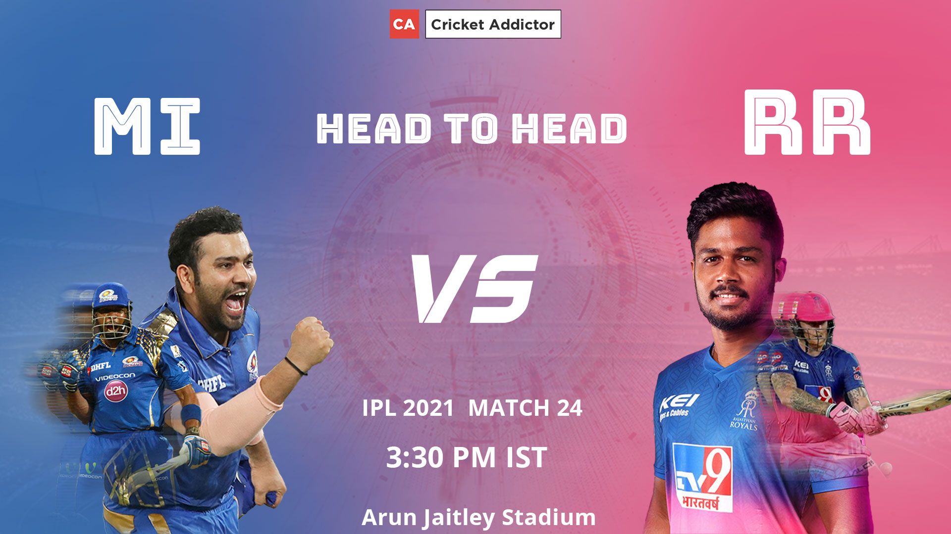 IPL 2021, Mumbai Indians, Rajasthan Royals, MI, RR, MI vs RR, Head-to-Head