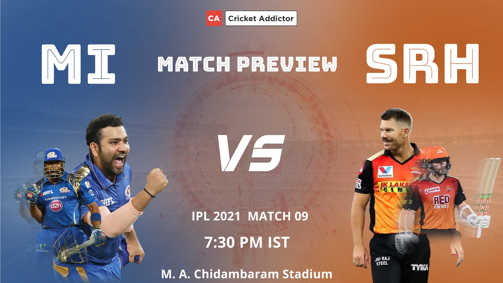 IPL 2021, Mumbai Indians, SunRisers Hyderabad, MI vs SRH, Match Preview, Prediction