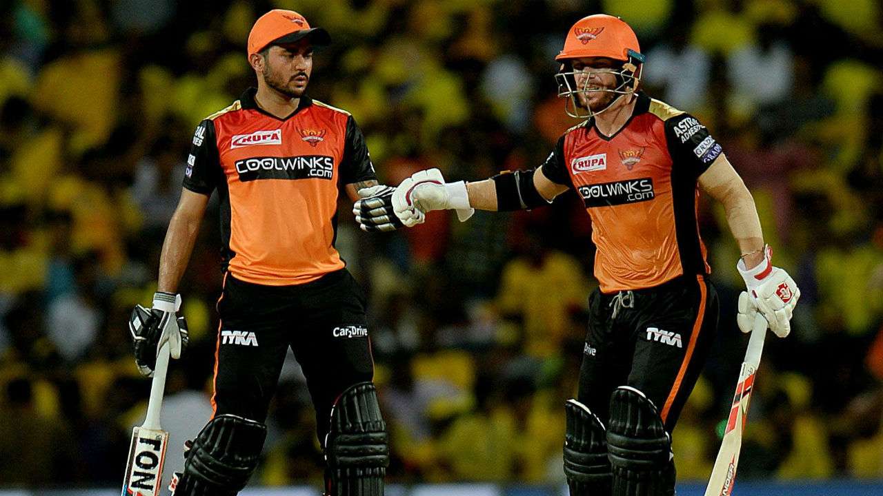 IPL 2021: Sunrisers Hyderabad (SRH) Squad, Schedule, Updated Time And Venue 4 Manish Pandey and David Warner, IPL 2021