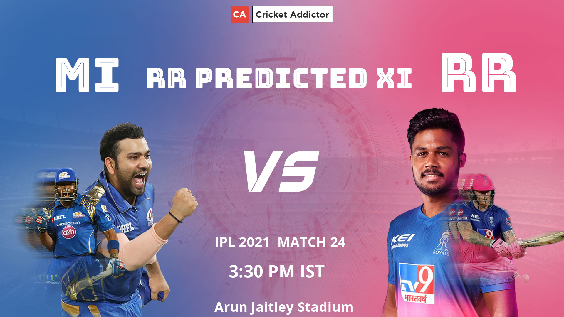 IPL 2021, Rajasthan Royals, RR, MI vs RR, predicted playing XI, playing XI