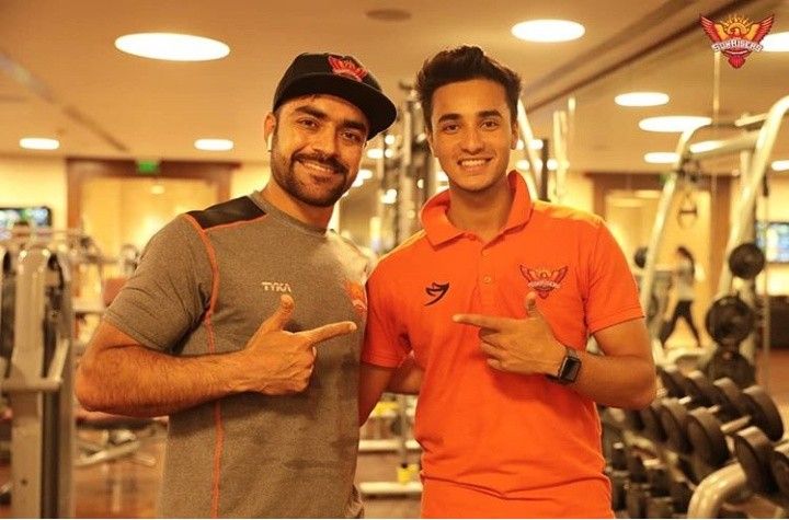 Rashid Khan and Abhishek Sharma