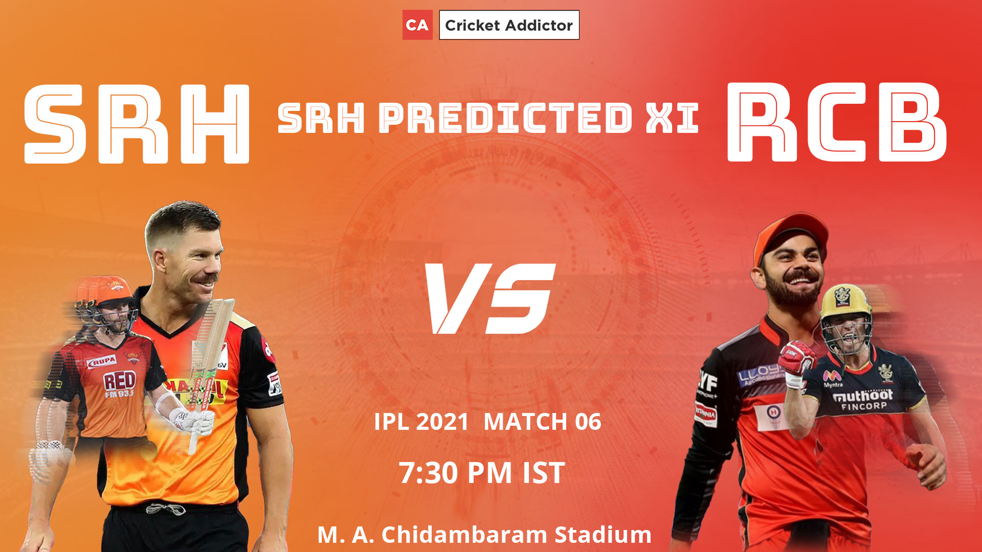 IPL 2021, SunRisers Hyderabad, SRH, predicted playing XI