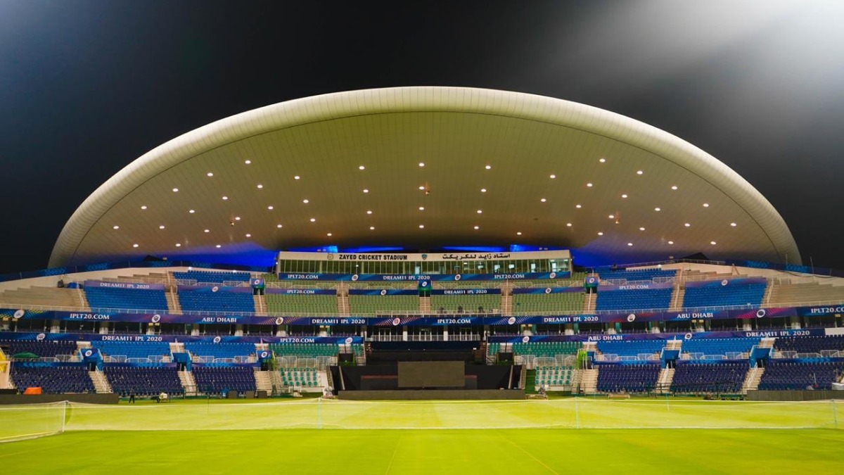 Sheikh Zayed Cricket Stadium in UAE