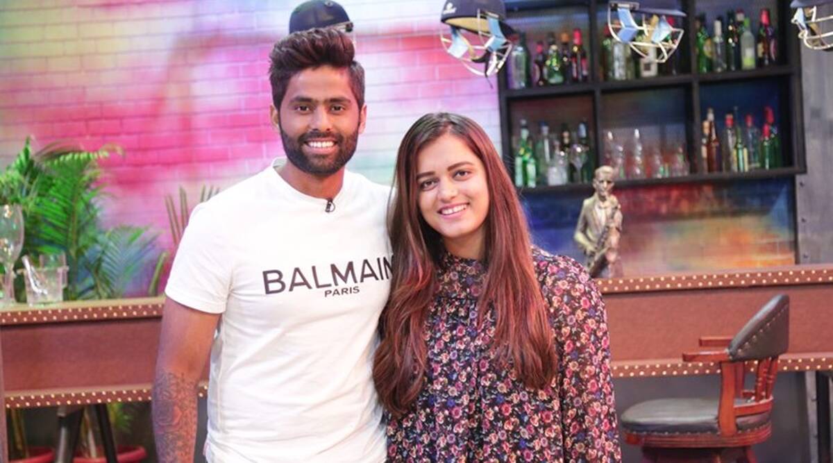 Suryakumar Yadav and Devisha Shetty