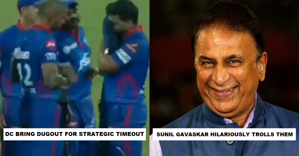 10-12 Logo Ko Aur Le Aana Tha- Sunil Gavaskar Hilariously Trolls Delhi Capitals Dugout After Strategic Timeout As The Commentary Box Bursts Into Laughter