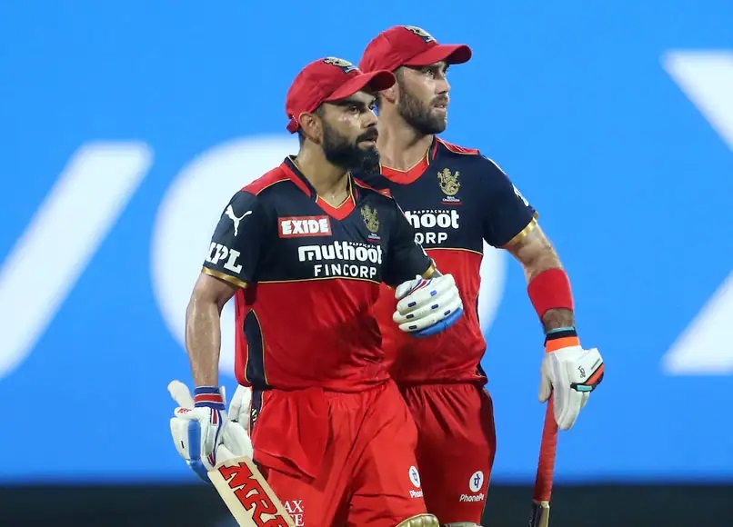 Virat Kohli and Glenn Maxwell