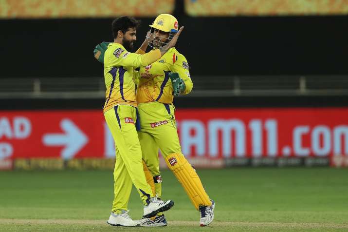 MS Dhoni and Ravindra Jadeja for CSK (Photo-AFP)