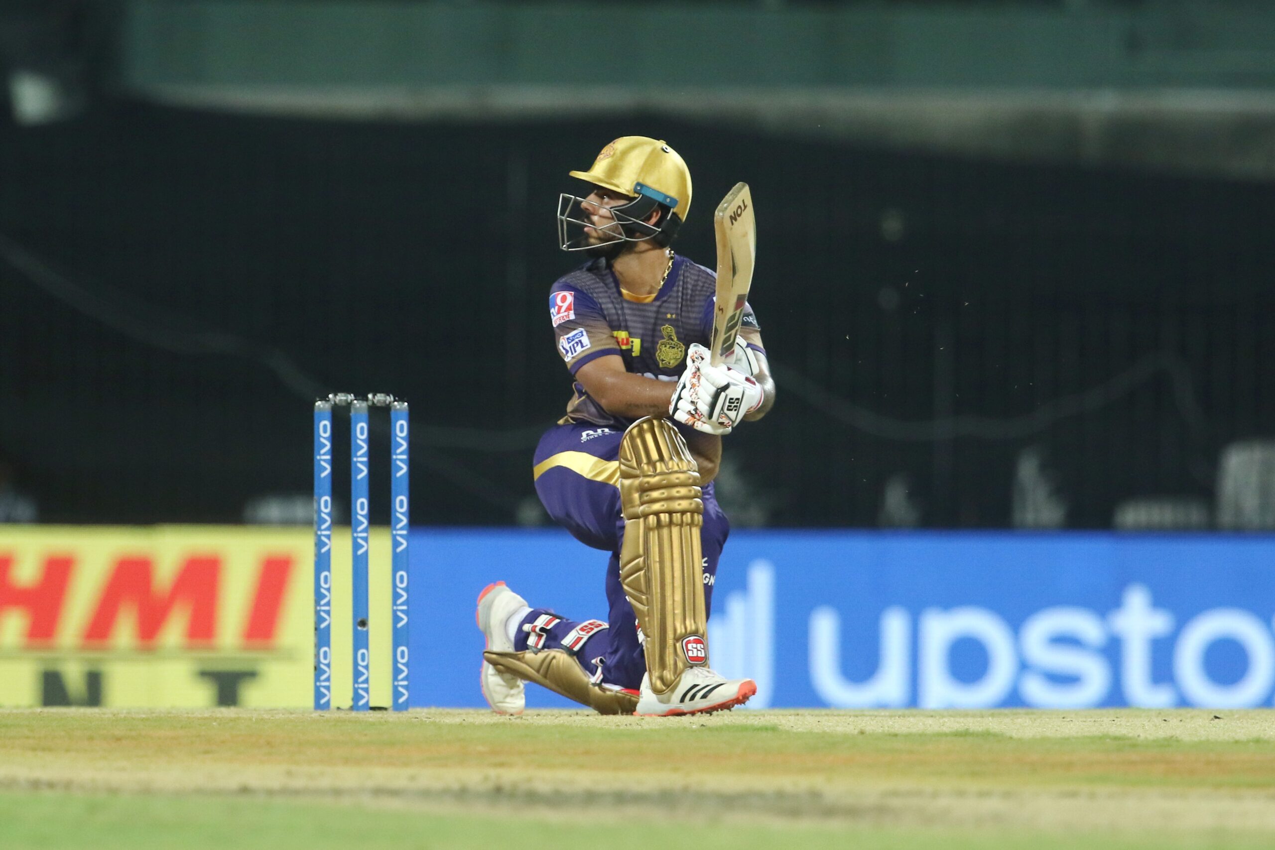 Watch: Nitish Rana Holes Out After Posting His IPL Best ...