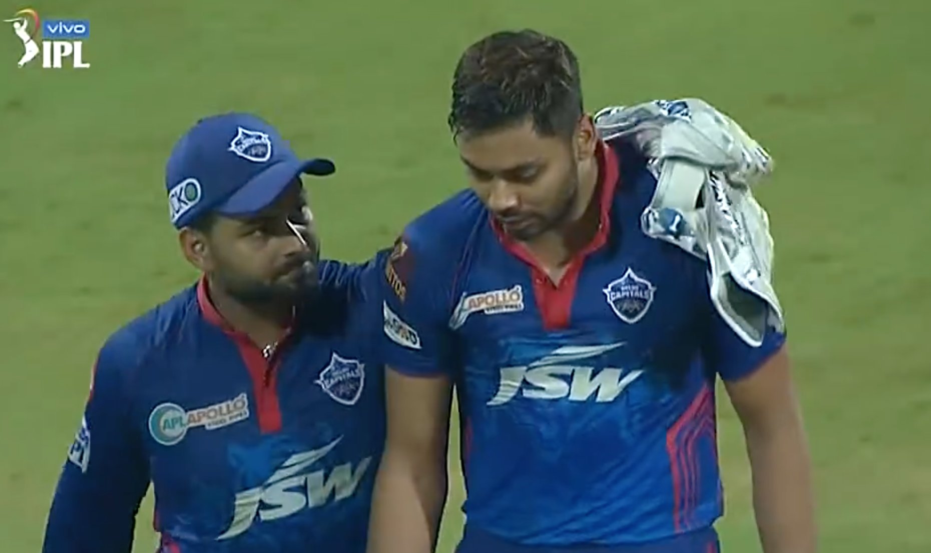 Rishabh Pant , Avesh Khan