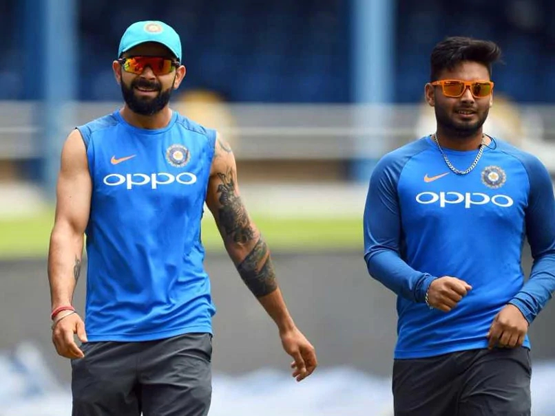Rishabh Pant and Virat kohli (Photo-AFP)
