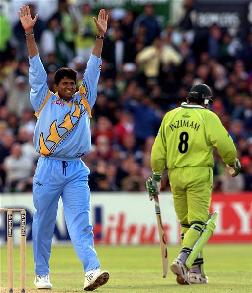 Venkatesh Prasad in 1999 World Cup (Photo- Twitter)