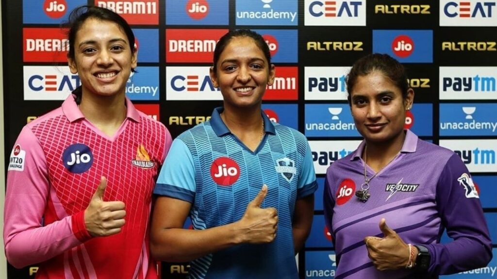 Mithali Raj, Harmanpreet Kaur, and Smriti Mandhana