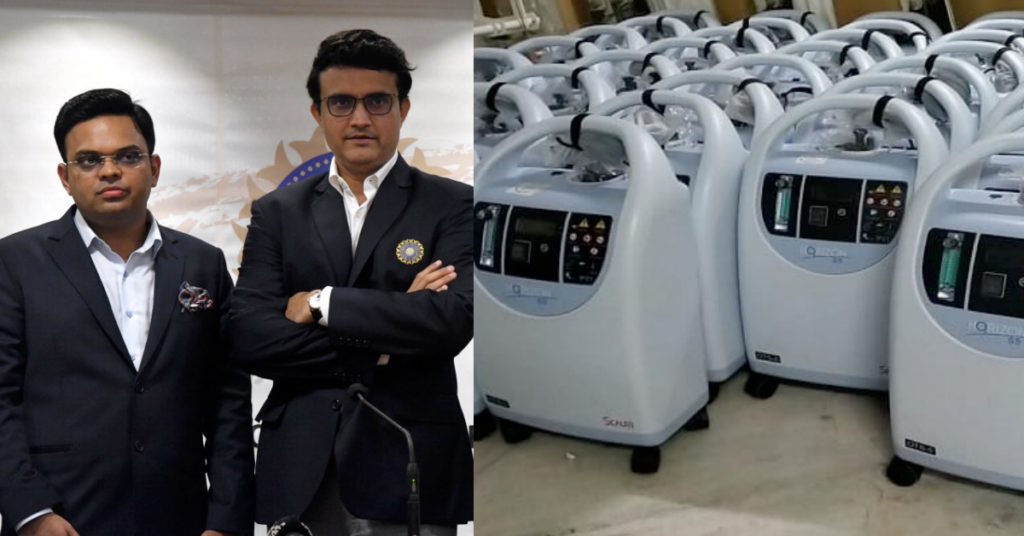 BCCI To Donate 2000 10Litre Oxygen Concentrators To Boost India's