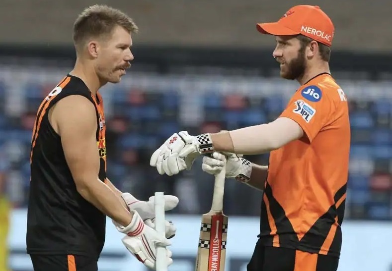 David Warner and Kane Williamson