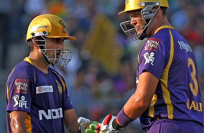 Guatam Gambhir and Jacques Kallis