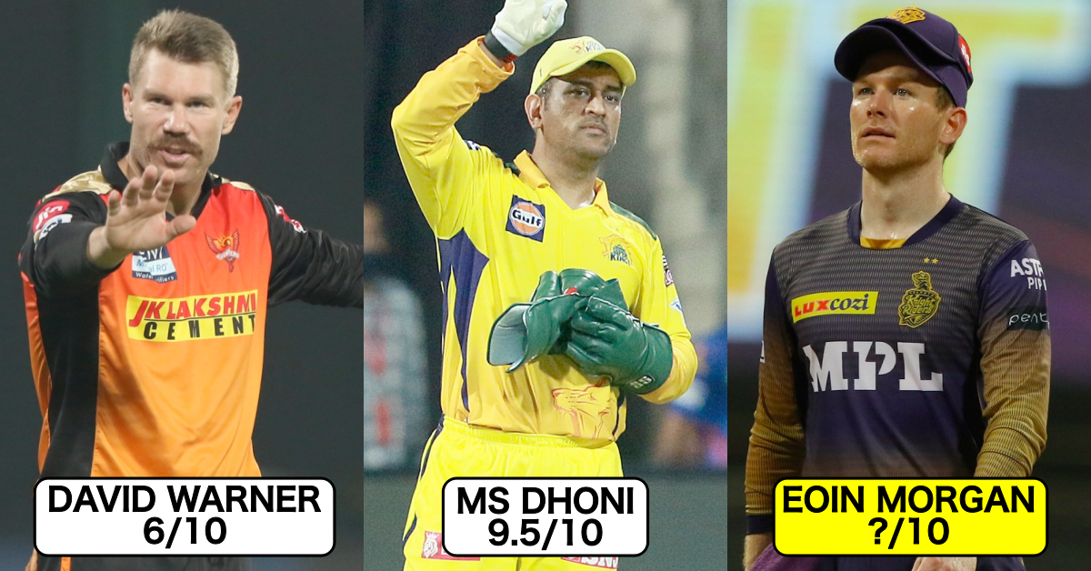 IPL , IPL 2021: Rating Captains Of All Franchises In The Tournament